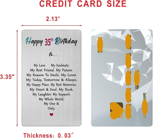 Thumbnail 1 de Gezxin 35th Birthday Card