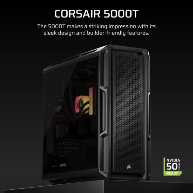 Thumbnail 3 de Corsair 5000T Mid Tower Negra