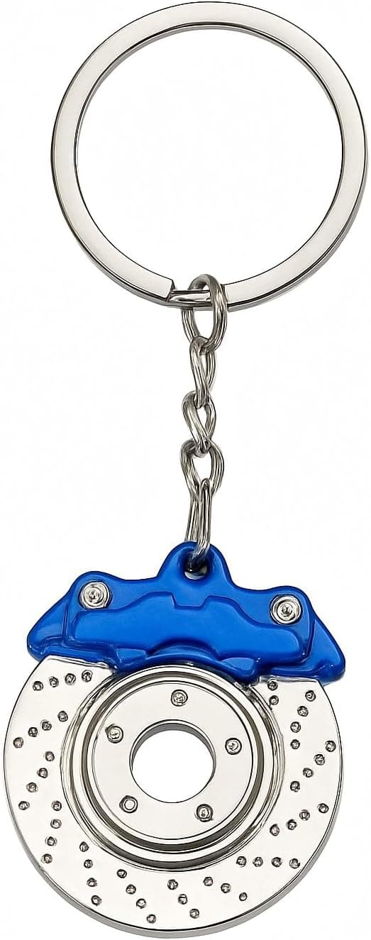 Imagen de Automotive Brake Disc Keyring with Moving Parts en OfertitasTOP