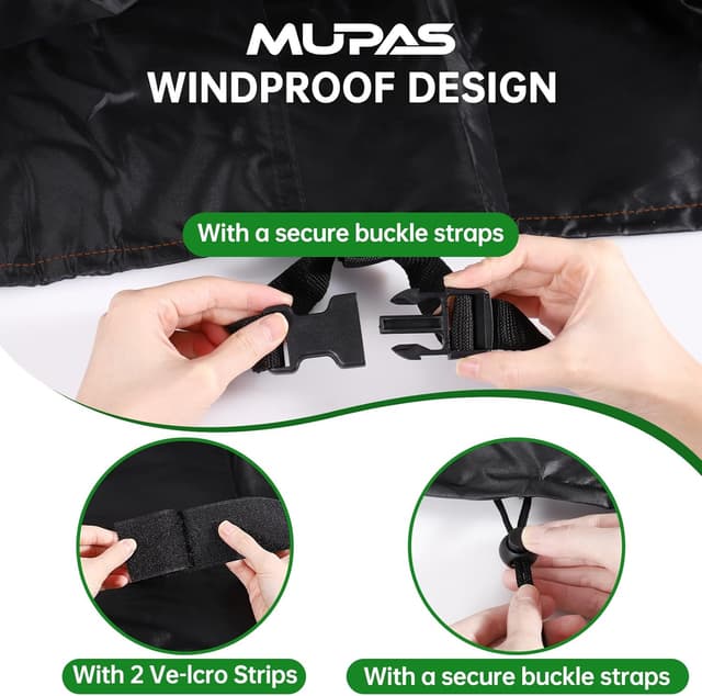 Detalle de MUPAS Schutzhülle für Gartenmöbel 180 x 120