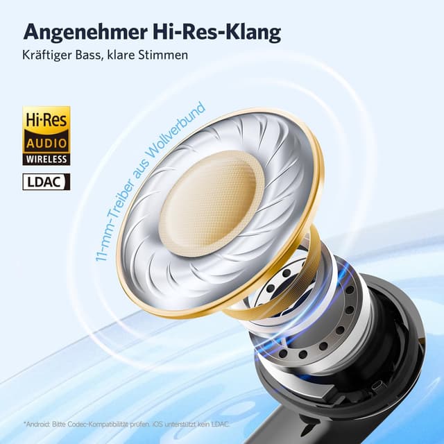 Detalle de EarFun Air 2 NC Bluetooth Kopfhörer