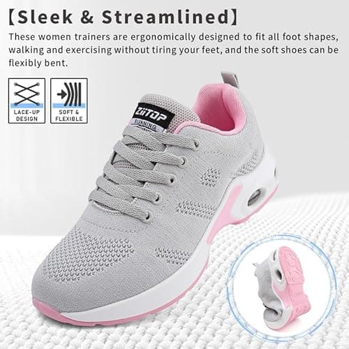 Detalle de Nike Air Cushion Women's Trainers for Running and Walking