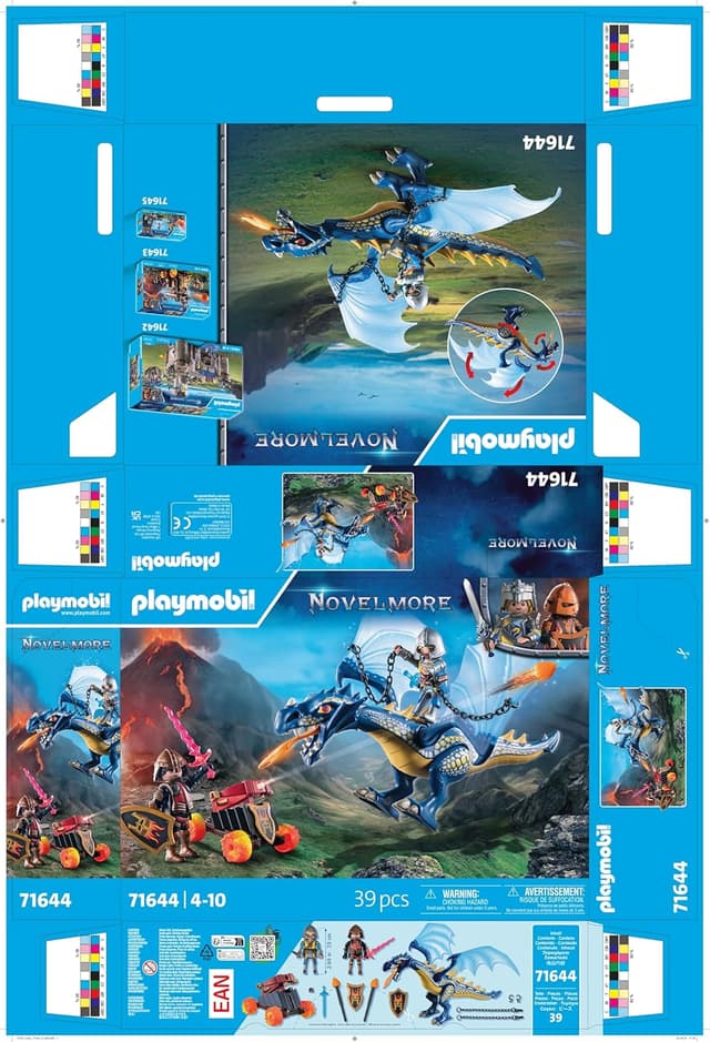 Thumbnail 7 de PLAYMOBIL Novelmore 71644 Dragón de Combate 🐉 Juguete de acción para niños