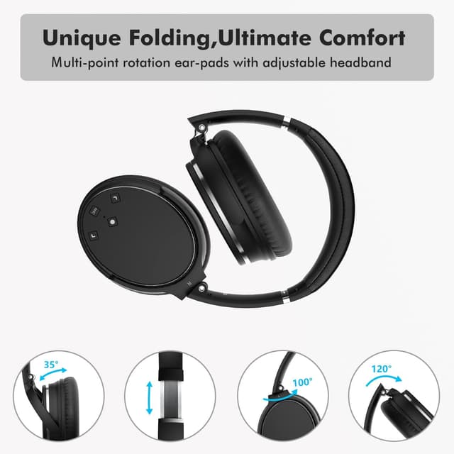 Thumbnail 4 de Srhythm NC25 ANC Bluetooth Headphones 50H