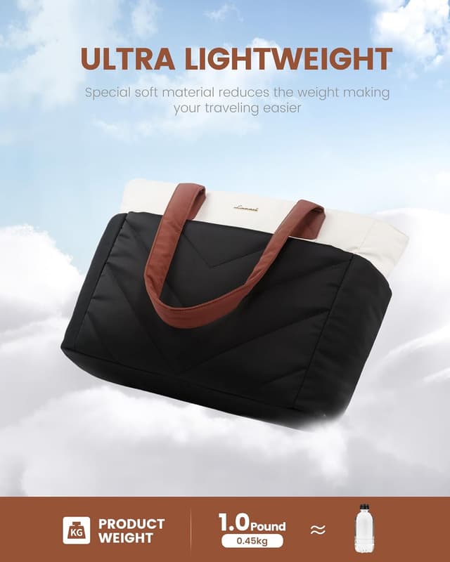 Detalle de LOVEVOOK Lightweight Tote Bag, 0.45 kg