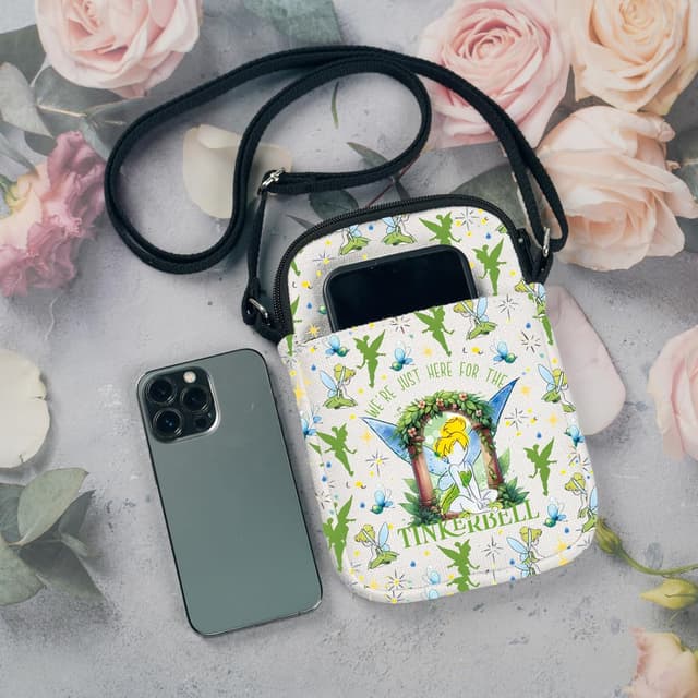 Detalle de AKTAP Tinker Bell Crossbody Bag – Fairy Tale Pixi-Purse Tinker Bag