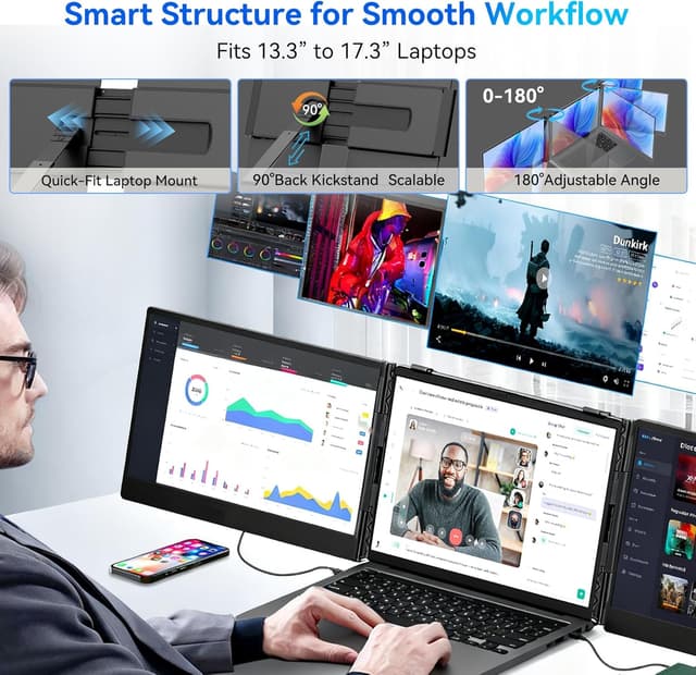 Thumbnail 4 de Blackview DCM6 14" Portable Monitor