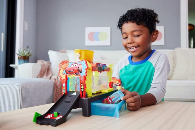 Detalle de Mattel Cars Autolavaggio cambio colore 50+ cm