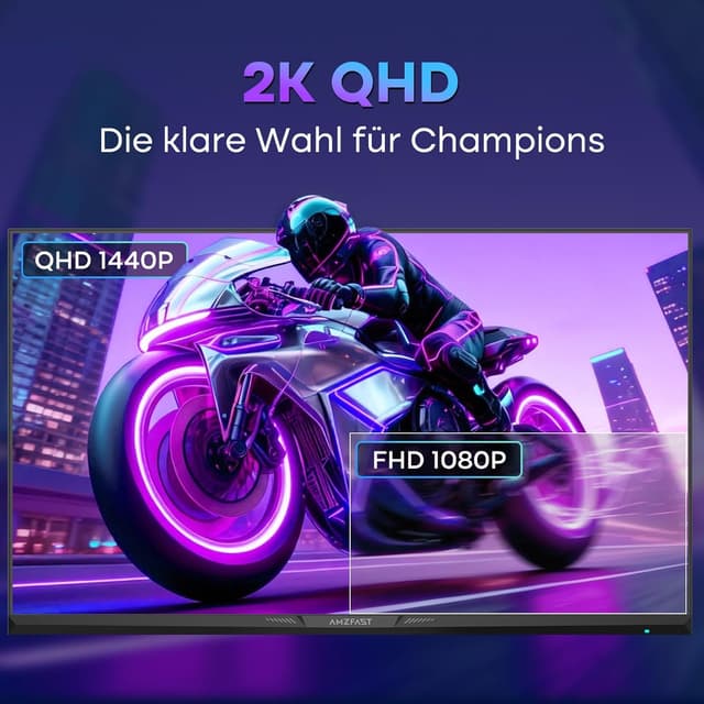 Detalle 2 de Gaming Monitor WQHD 27 Zoll 200Hz IPS