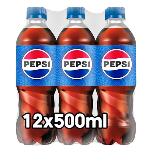 Thumbnail 1 de Pepsi Regular Refresco de Cola, Pack 12 Botellas 500ml 🥤