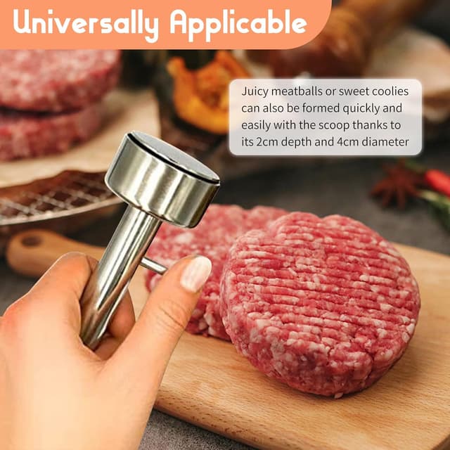 Thumbnail 4 de Falafel Portionierer Falafel Schaufel 4 cm