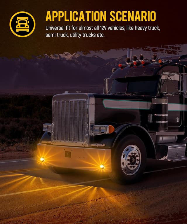 Thumbnail 6 de Partsam Glass Watermelon Side Marker 2pcs 🚚