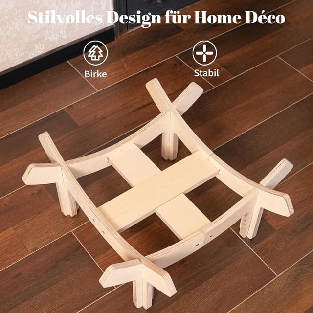 Detalle 1 de CheerPals Katzenbett Blumenform 55 cm