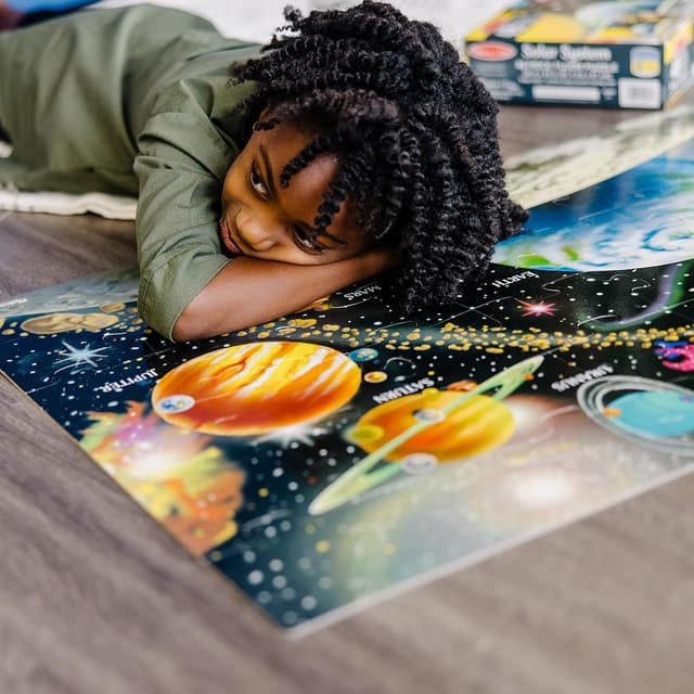 Thumbnail 6 de Melissa & Doug Solar System Floor Puzzle 48 pc 🧩