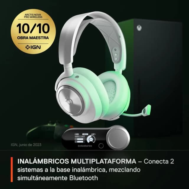 Thumbnail 1 de SteelSeries Arctis Nova Pro Wireless auriculares 22 h