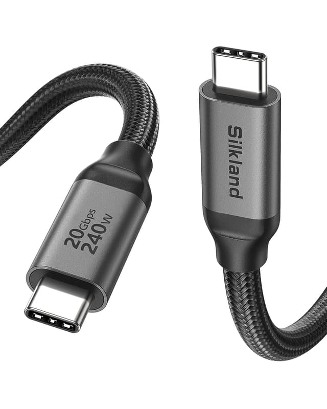 Detalle de Silkland USB C Monitor Display Cable 3.3ft 8K 240W 🔌