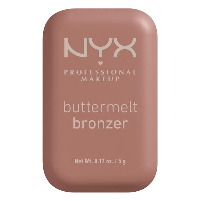 Detalle de NYX Professional Makeup Buttermelt Bronze Bronzer (Gesicht & Körper) Deserve Butta, 5 g – cremig-pudriger Bräunungseffekt