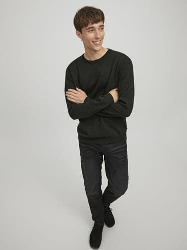 Thumbnail 6 de JACK & JONES Jjebasic Knit Crew Neck L suéter para hombre 🧥