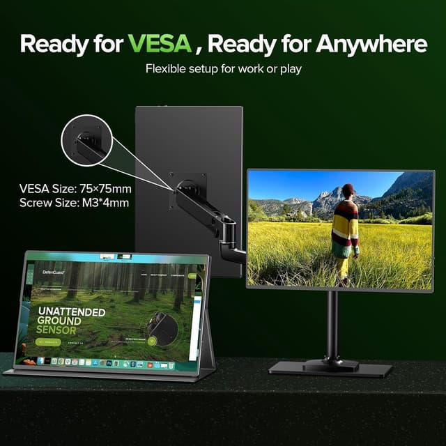 Thumbnail 5 de EVICIV Portable Monitor 16 Zoll QLED