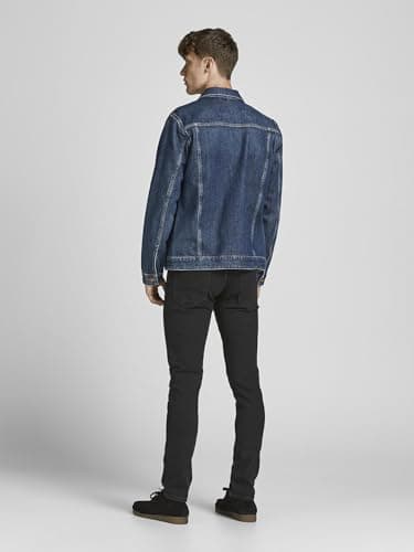 Thumbnail 4 de Jack & Jones Jjiglenn Jjoriginal Jeans Negros para Hombre 🖤