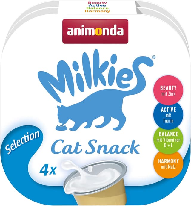 Detalle de animonda Milkies Harmony 12×30g Katzensnack 🐱