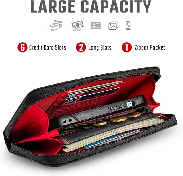 Detalle de TACTICAL_GEEK PC2 EDC Lang Geldbörse