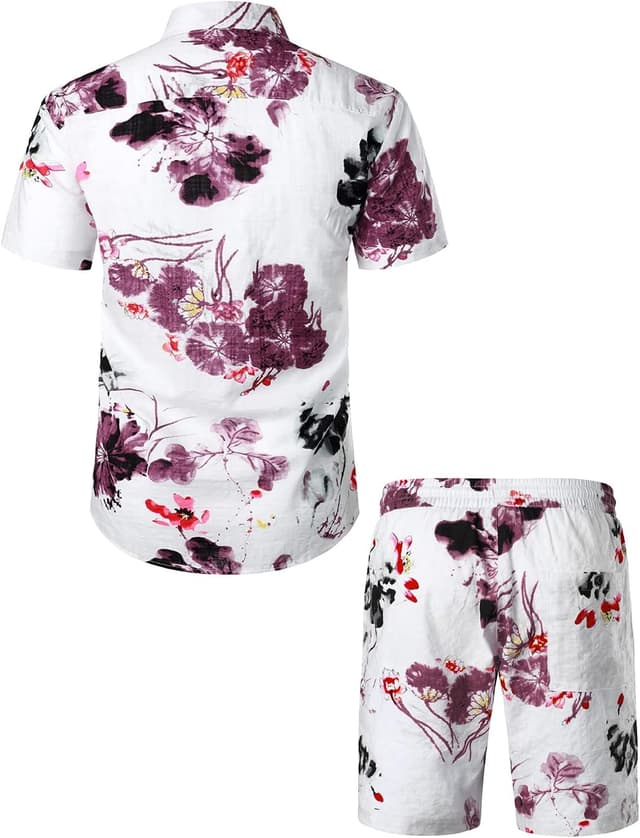 Thumbnail 1 de JOGAL Herren Casual Hawaiihemd 1 Set