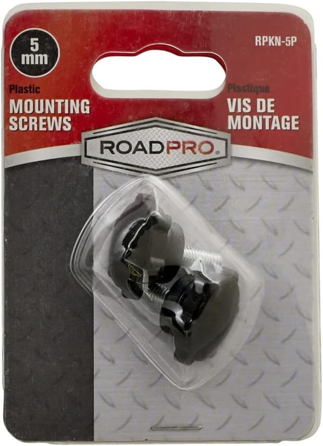 Detalle 1 de RoadPro RPKN-5P 5mm mounting screws for CB, radar, and stereo brackets