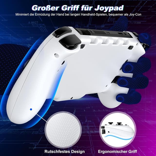 Detalle de Elegamefy Switch Controller 1000 mAh