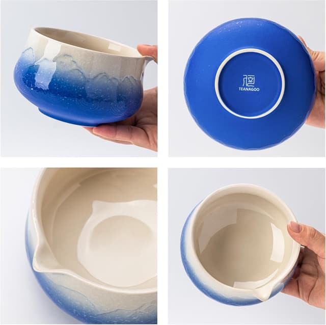 Thumbnail 3 de TEANAGOO 7-teiliges Matcha-Set (Matcha-Besen, Chawan mit Ausgießer, Sieb & Zubehör)