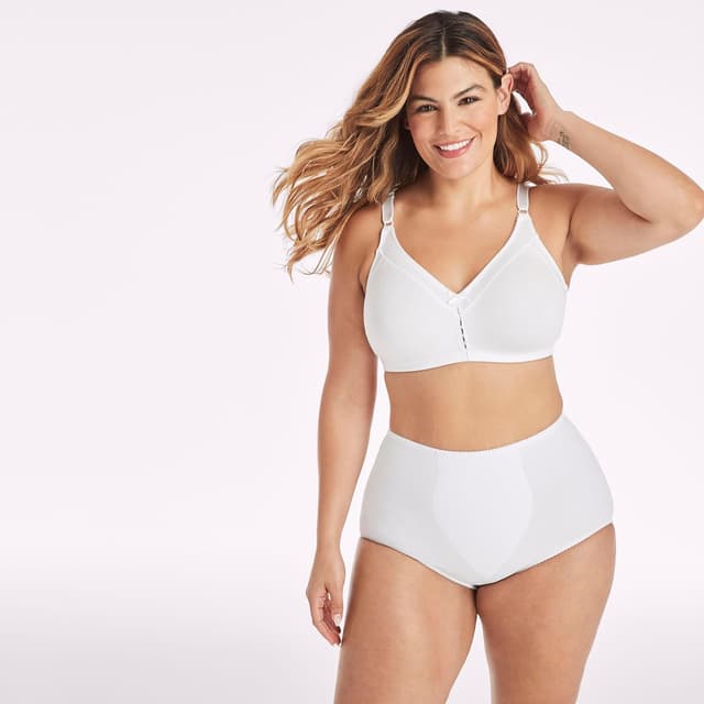 Detalle 2 de Bali Cotton Double Support Wire-Free Bra