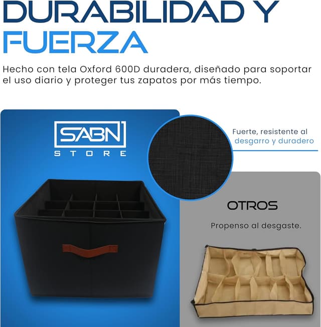 Thumbnail 3 de SABN STORE Organizador Zapatos Armario 4 unidades