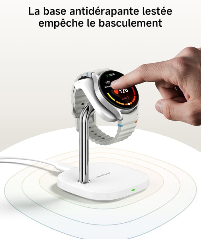 Thumbnail 4 de SwanScout 505S Support de charge 3W pour Galaxy Watch
