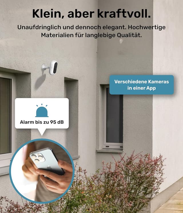 Detalle de PetTec Cam Free Outdoor WLAN-Hundekamera – wetterfest, 3MP, 2-Wege-Audio & bis zu 9 Monate Akkulaufzeit