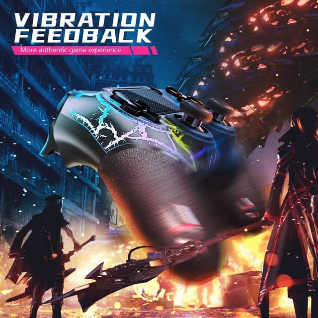 Detalle 2 de AceGamer Wireless Controller for PS4 with audio