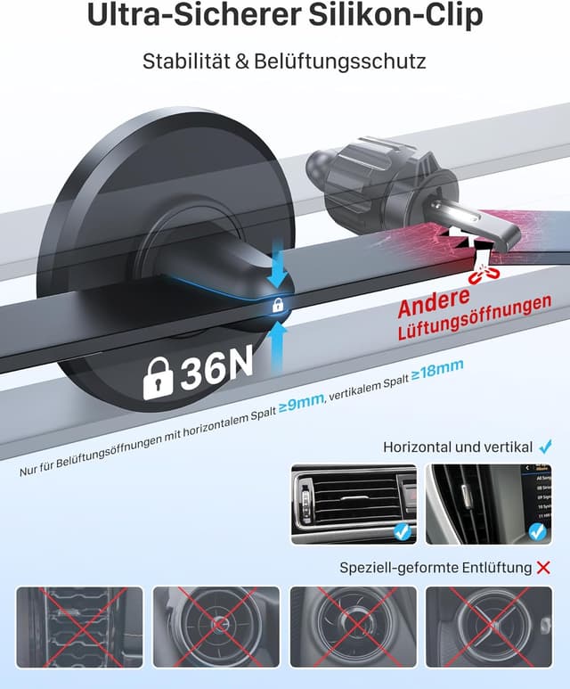 Thumbnail 2 de YOSH MagSafe Autohalterung 35 N