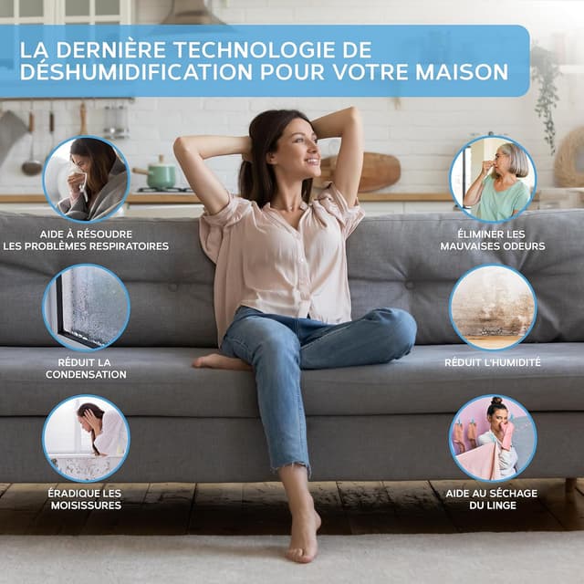 Thumbnail 5 de Air Pro déshumidificateur 20 L/jour 🏠