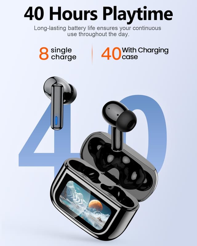 Detalle de ZIUTY ZIUTY Wireless Earbuds with ANC, 40H