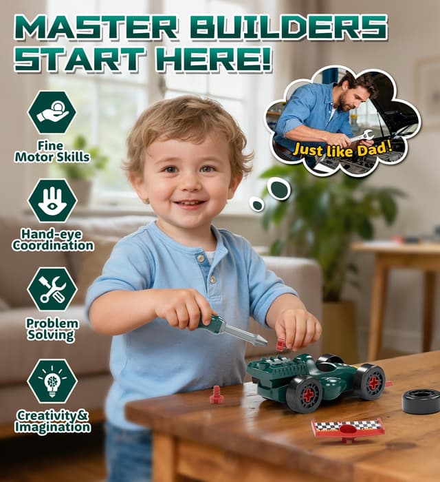 Thumbnail 4 de Lehoo Castle Cassetta Attrezzi Bambini 6 pezzi