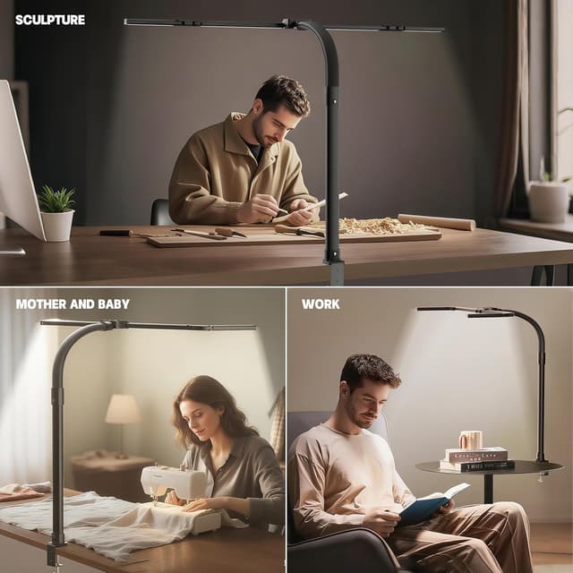 Thumbnail 6 de GAEFURY Schreibtischlampe 1800LM dimmbar