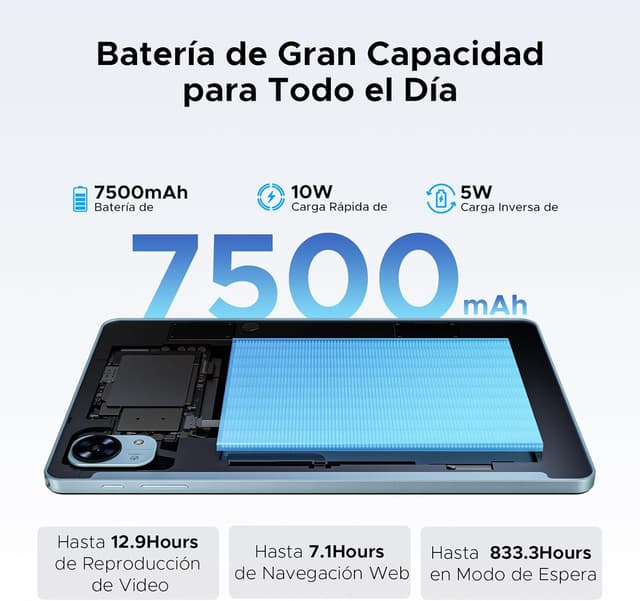 Thumbnail 5 de DOOGEE Tab G5 Tablet Android 16 10 pulgadas