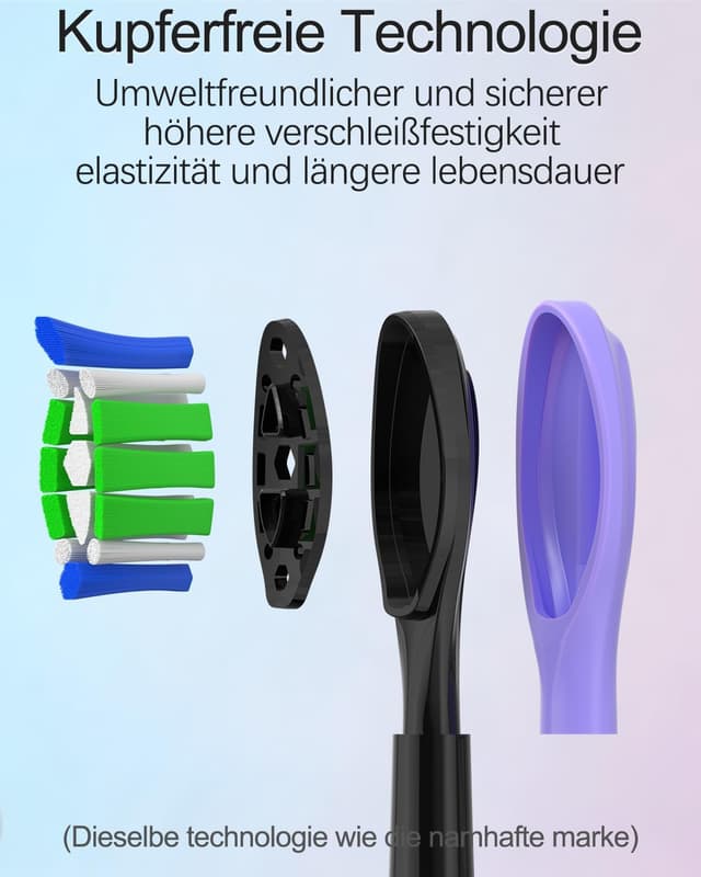 Detalle 1 de Jarubekil 12 Ersatzbürsten für Philips Sonicare