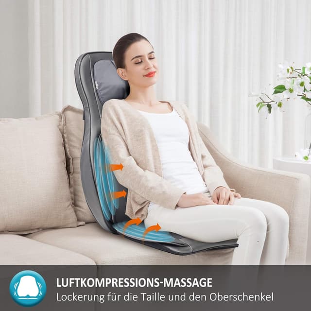 Detalle 2 de Shiatsu Massagesitzauflage für Rücken, 15 Min