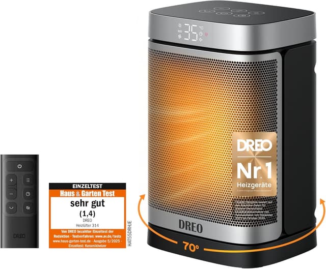 Imagen de Dreo Heizlüfter 1500 W Energiesparend en OfertitasTOP