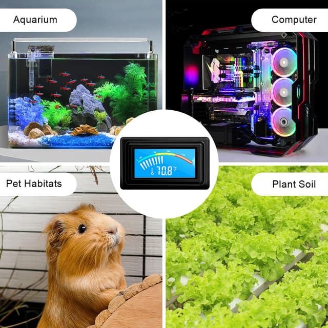 Thumbnail 5 de KETOTEK USB Termometro Digitale per Acquario 110°C