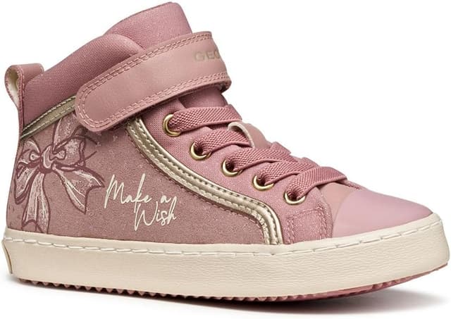 Detalle de Geox J Kalispera Girl Basket pour fille : légères, amorties et faciles à enfiler