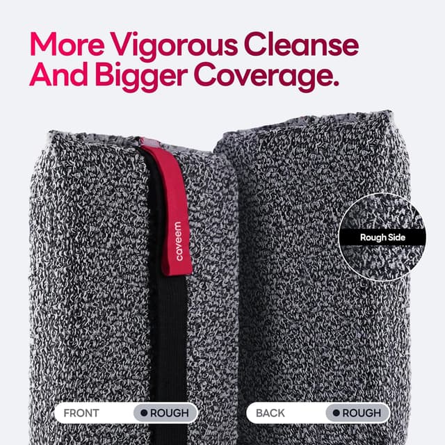 Detalle de Caveem Exfoliating Body Scrubber 2-Pack