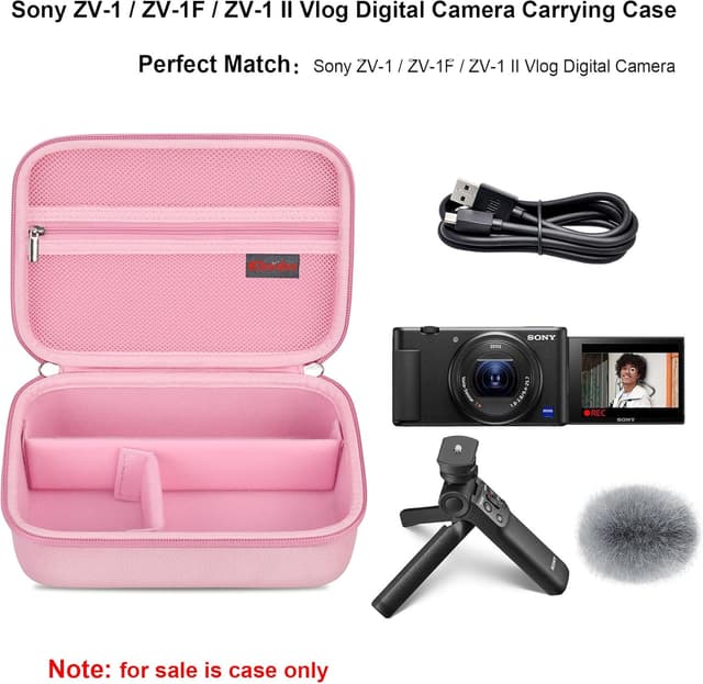 Detalle 2 de Elonbo case for Sony ZV-1 II, pink