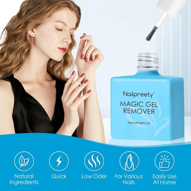 Thumbnail 6 de 2 Piezas Removedor de Esmalte Gel 3 en 1