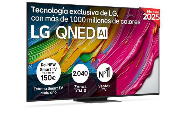 Imagen de LG QNED81 65" QNED AI 4K 2025 — Smart TV en OfertitasTOP